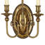 Cambridge 1-Light Candle Wall Light-1191460562