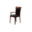 Fauteuil rembourré en bois massif Morgan-22354539-22557525