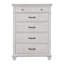 Ensemble de chambre à coucher 3 pièces Tysen (2 tables de chevet + 1 commode)