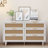 Chaunta 6-Drawers Rattan Storage Cabinet Rattan Drawer with LED Lights and Power Outlet,for Bedroom,Living Room-1153604346-1143467569