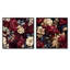 Ellesmere - Ensemble de 2 collages floraux carrés-101850660-101850659