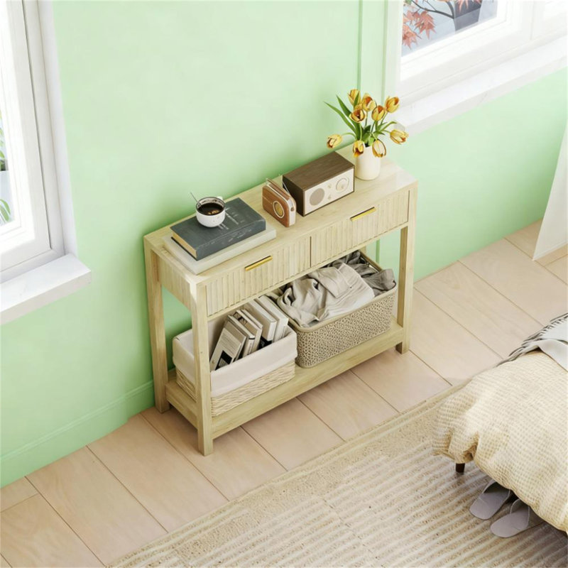 Narrow Entryway Table 35" Console Table