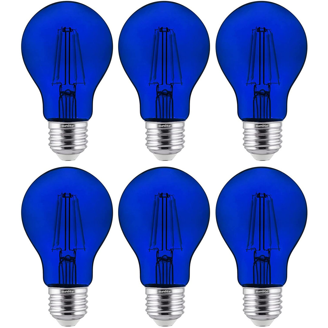 Equivalent A19 E26/Medium (Standard) Dimmable LED Bulb (Set of 6) Sunlite