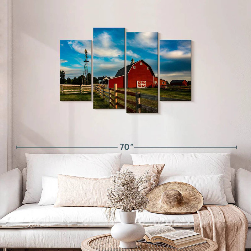 Lilie Windmill By The Farmhouse