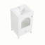 Meuble-lavabo de salle de bain avec lavabo et tiroir-453763067
