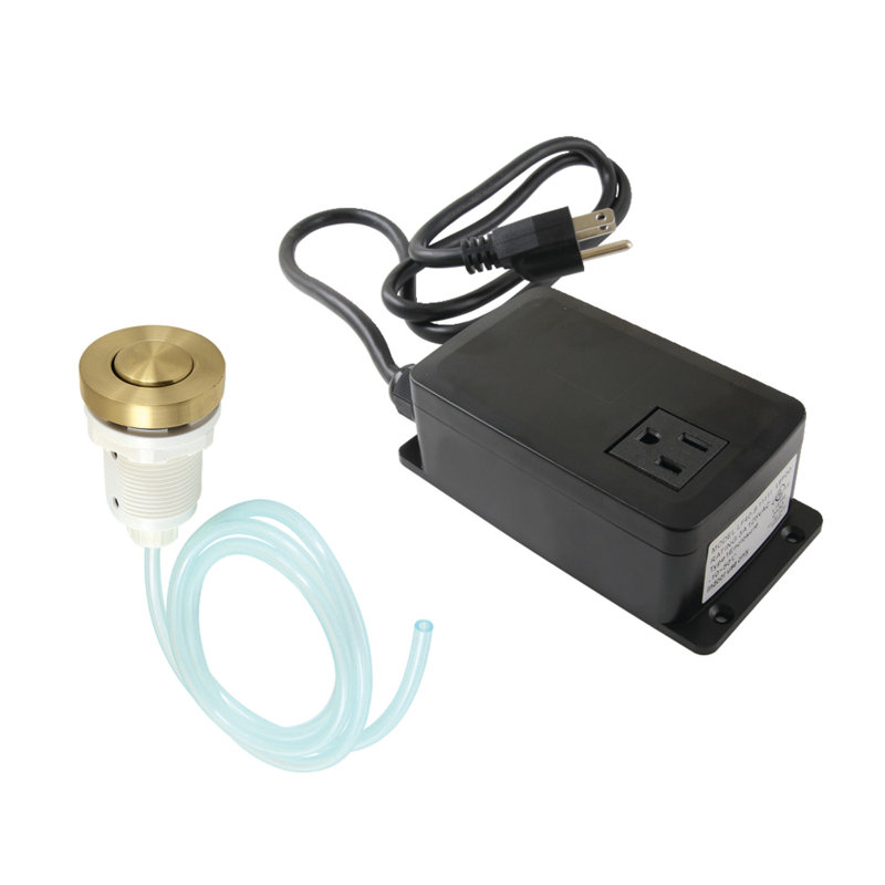 Kingston Brass Trimscape Single Outlet Garbage Disposal Air Switch Kit