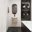 Meuble-lavabo élégant avec lavabo en céramique et fixation murale