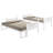 Anderson Wood Twin Over Full Bunk Bed White-131648515-131649020