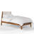 Juno Solid Wood Upholstered Headboard Bed Frame-1372511142