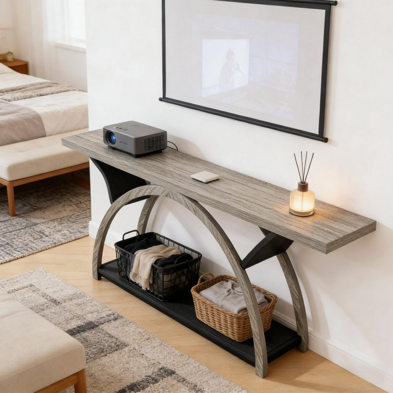 2-Tier Side Table,Entryway Table,Console Table