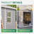 4x6 Ft Resin Outdoor Storage Shed With Built-in Ventilation & Lockable Door For Backyard-122846205
