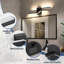 Luminaire de salle de bain à intensité variable à DEL avec 5 températures de couleur réglables-1616408236-1616408237