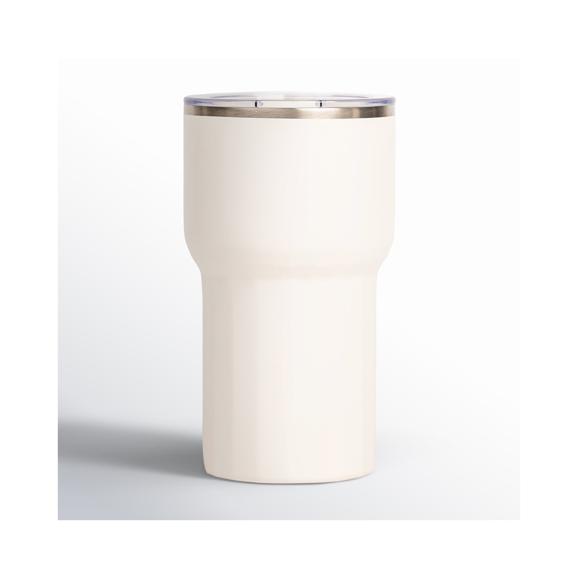 12oz. Vacuum Insulated Stainless Steel Travel Tumbler, White