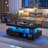 Modern High-gloss Coffee Table With Smart Led Lighting & Storage