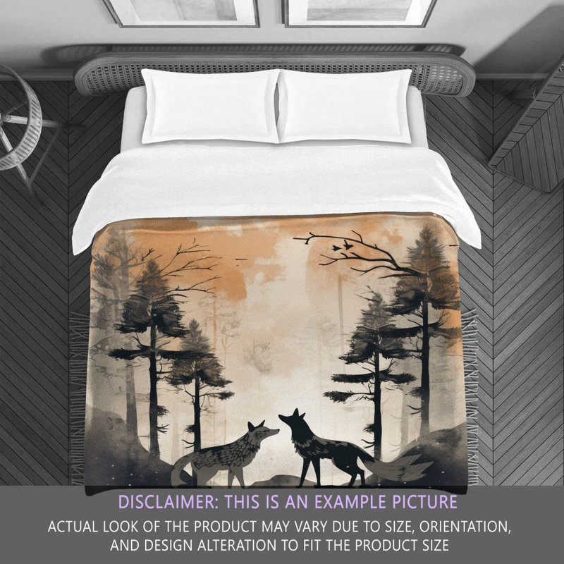 Fox Forest Jametria Bedding, Queen Comforter