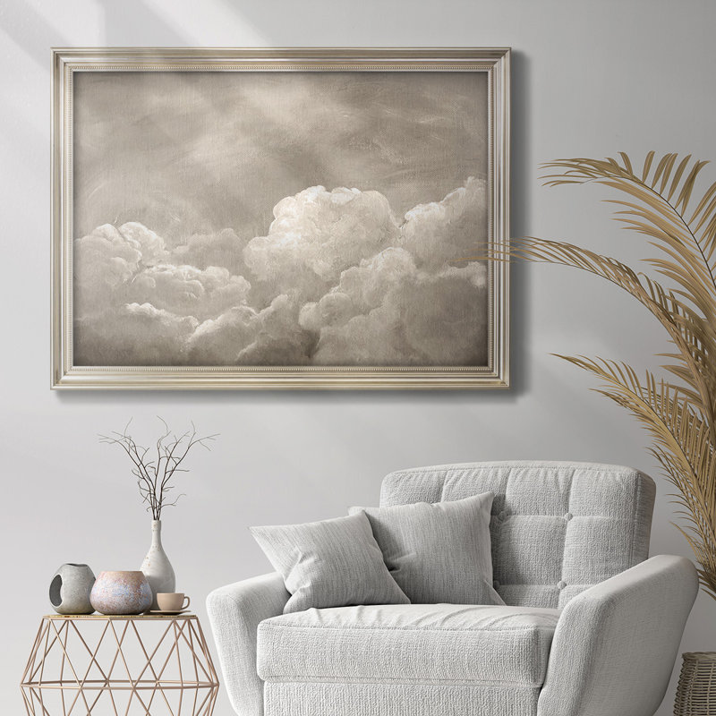 Painted Clouds I Painted Clouds - reproduction d'art sur toile encadrée, L 25 po x H 21 po
