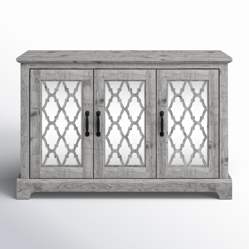 Chessani 45.7' Wide Sideboard, Mexican Gray