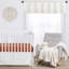 Diamond Tuft Ivory Fringe Window Valance By Sweet Jojo Designs