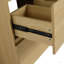 Meuble-lavabo sur pied 24 po avec tiroir double, armoire de salle de bain autoportante, bois d'ingénierie (meuble-lavabo sans comptoir)-435257149