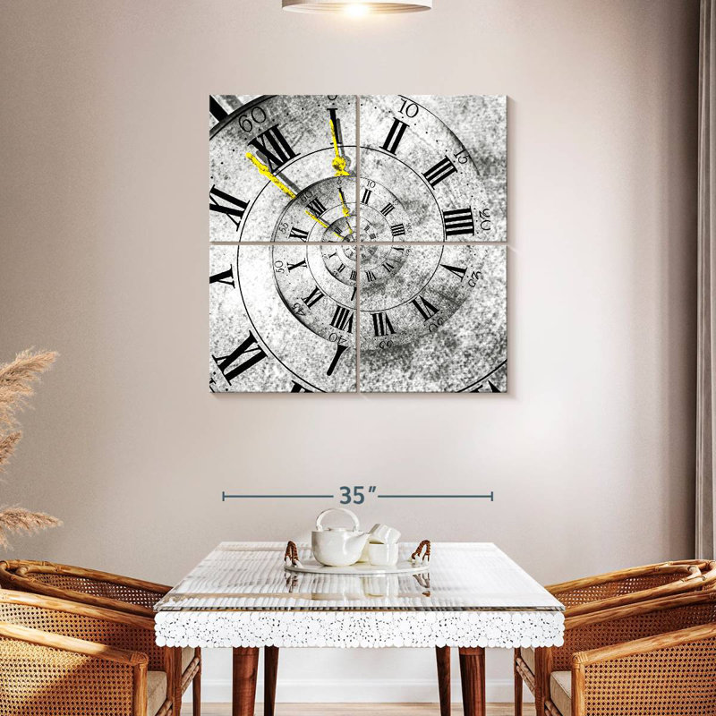 Clock Pop, 38" H x 38" W