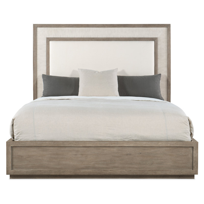 Serenity Upholstered Panel Bed