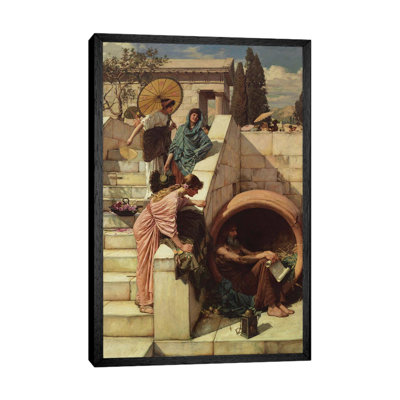 Diogenes 1882 by John William Waterhouse - Painting on Canvas