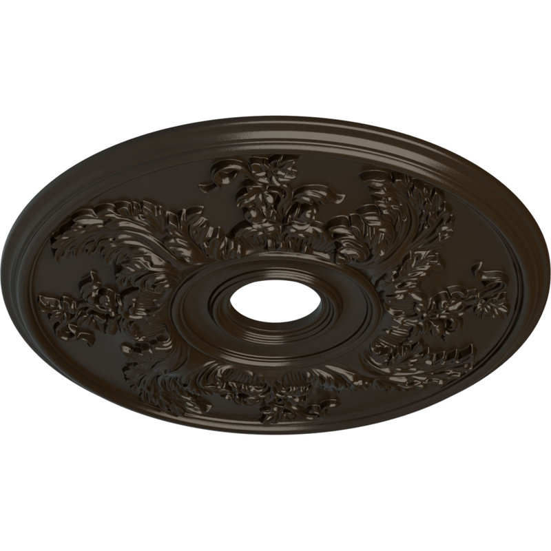 Médaillon Endurathane Acanthus Twist, Pierre de foyer