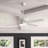 54" Advocate 4 - Blade LED Smart Standard Ceiling Fan with Remote Control and Light Kit Included-39395914