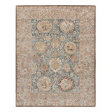 Rug & Kilim’S Burano Persian Style Rug With Colorful Pictorials & Floral Pattern