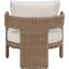 Chaise de patio en oléfine beige Audiel-129907359