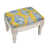 Blue/Yellow Toile Linen Blend