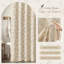 Rideau de douche Floral Farmhouse Vintage, rideaux de douche Spring
