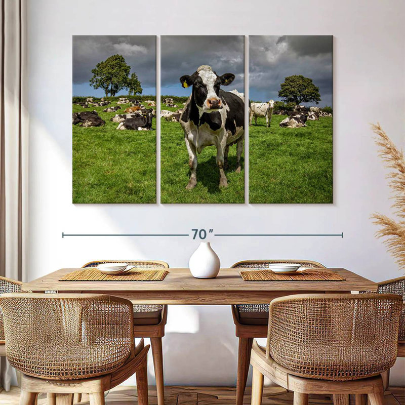 Brampt Holstein Cow, 42" H x 65" W