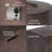 Kinzie Round Concrete Propane Smokeless Fire Pit Table-2126275542