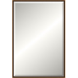 Gold Beaded Lip Old World Mirror