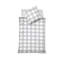 Riva Petrol Reinforced Cotton Microfibre 144 TC Reversible Duvet Cover Set-57121821-57121822