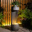 Fontaine en résine avec lumière