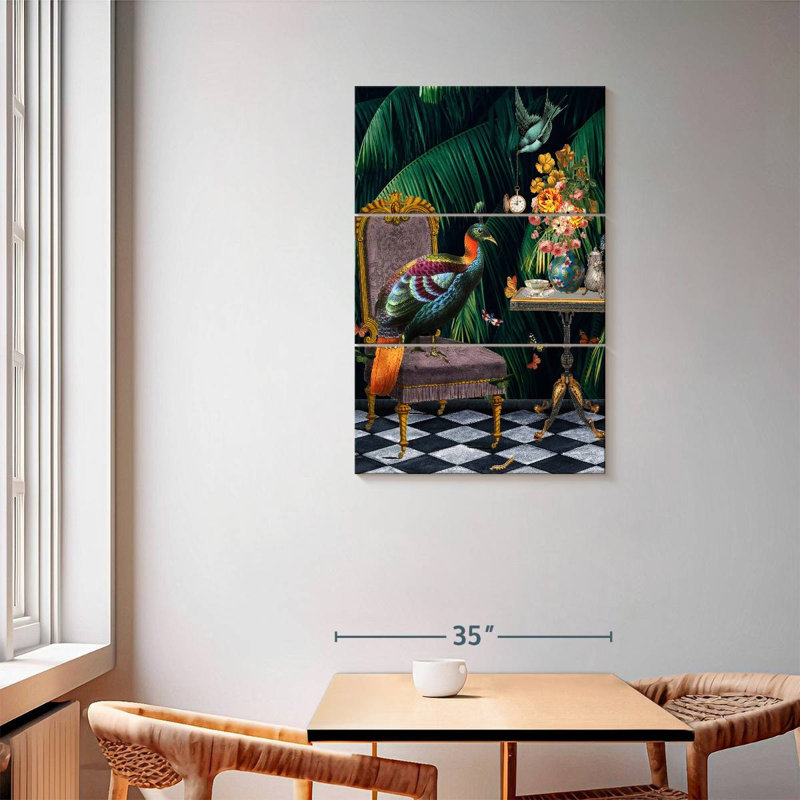 Brampt Tea Time, 57'' H X 36'' W