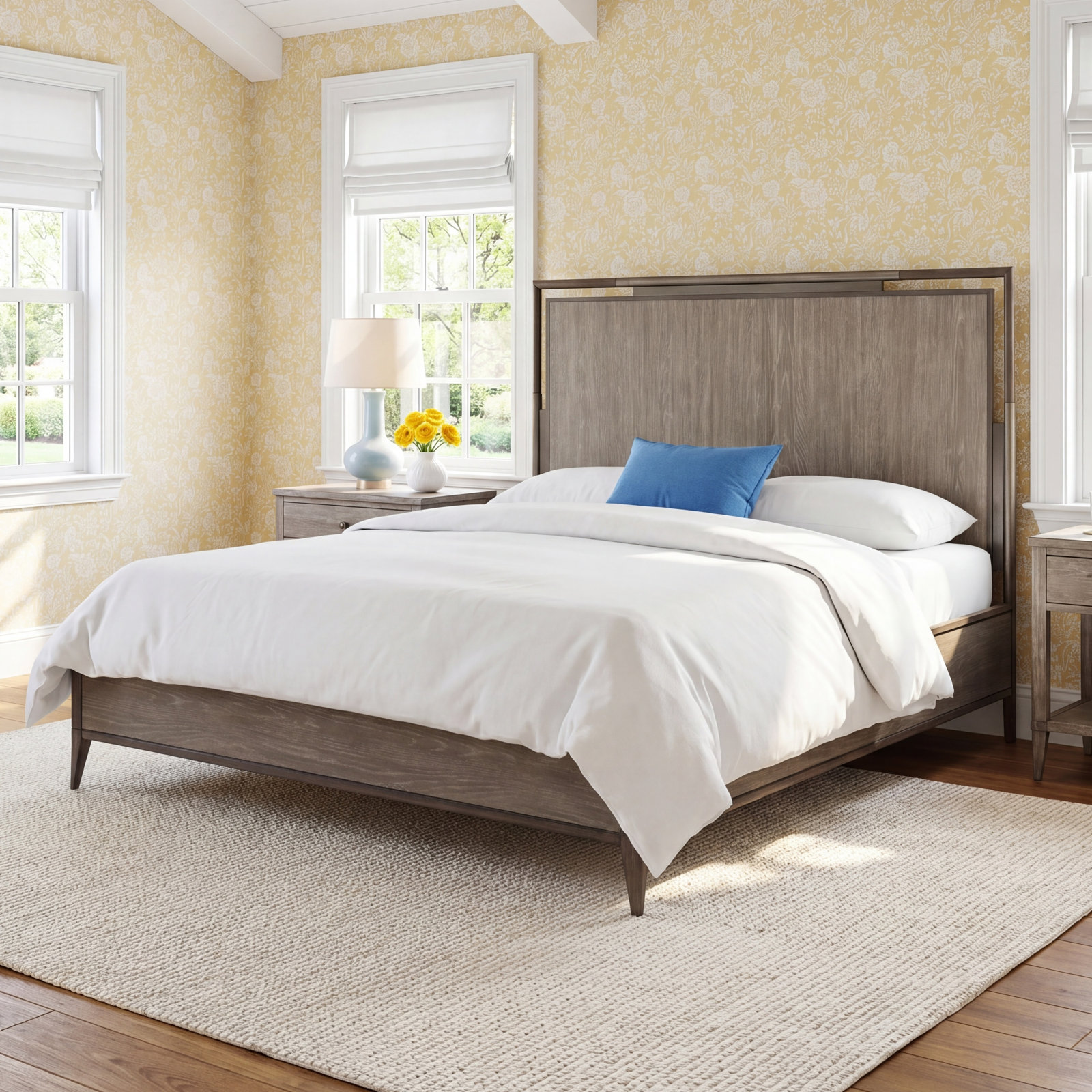 Regan Bed, King, Natural
