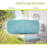 Southwestern Geometric Outdoor Reversible Throw Pillow-287273183