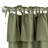 Recycled Cotton Blend Ruffle Tie-Top Curtain Pair-1504319491-1504319492