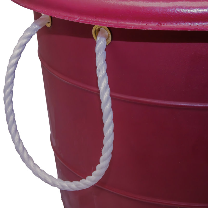 Arlmont & Co. Heavy Duty 60 QT Muck Bucket, Red