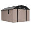 Remise de rangement extérieure en métal 10 pi x 12 pi avec trousse pour outils