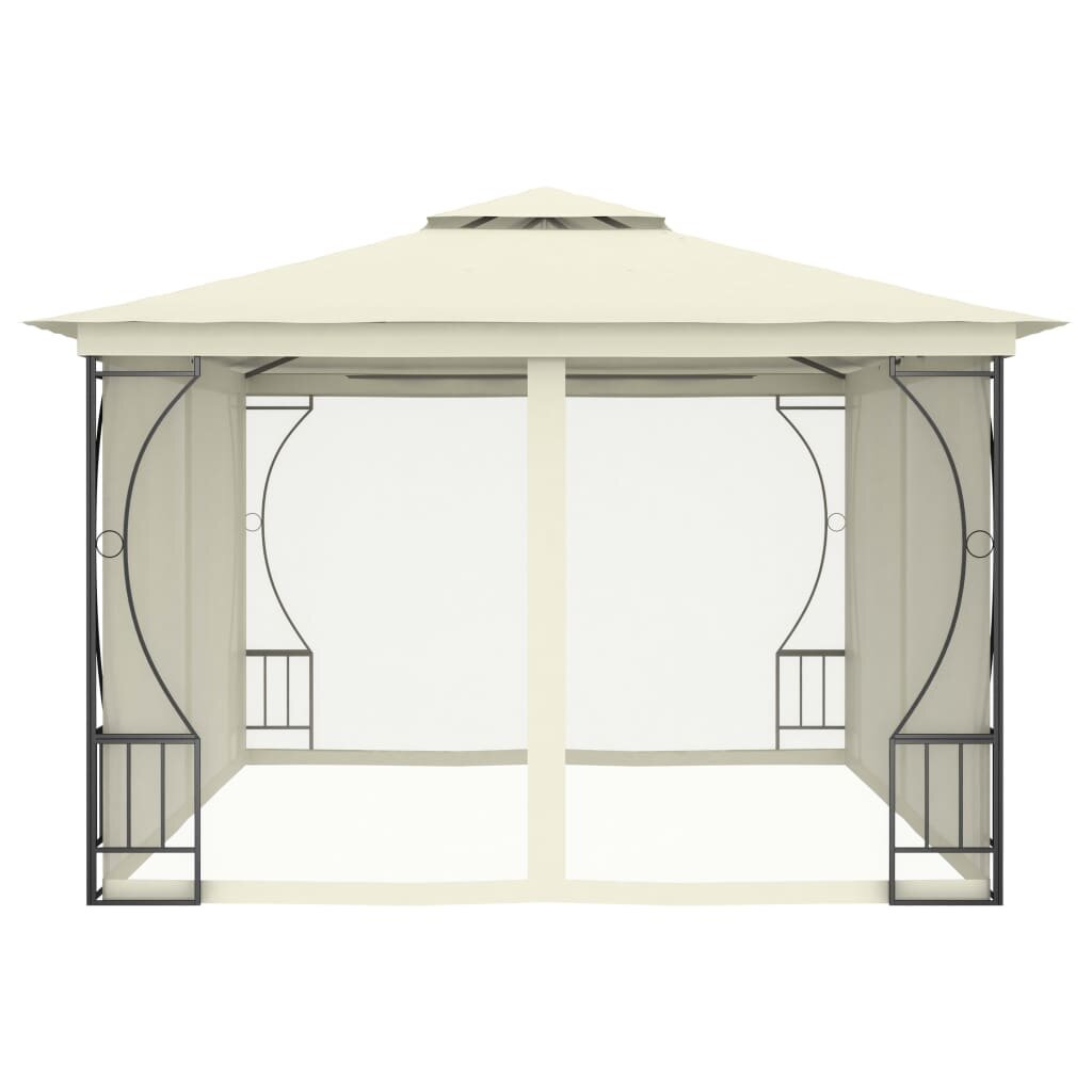 400 cm x 300 cm Pavillon Armelle aus Stahl