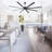 Industrial DC Motor Ceiling Fan with Reversible Blades-319257514-317992373