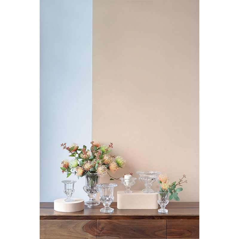 Vases - ensemble de 2 - transparent