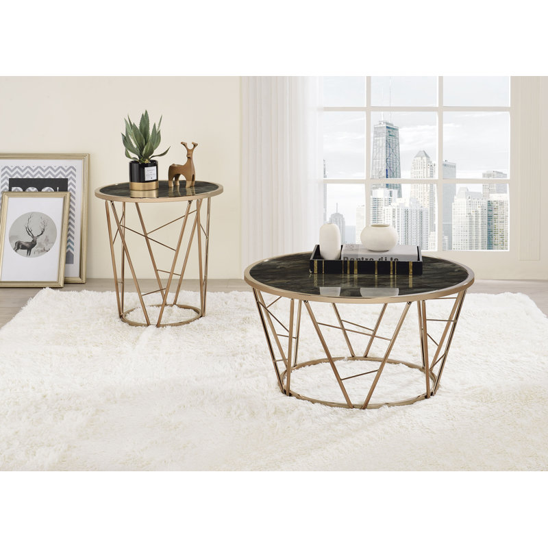 Table de bout Table d'appoint ronde 1Pc