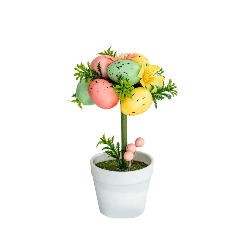 Décoration de table en forme d'œuf de Pâques, Multi-couleur