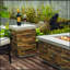 Table d'appoint pour propane