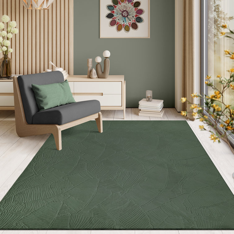 Aleandro Solid Colour Area Rug